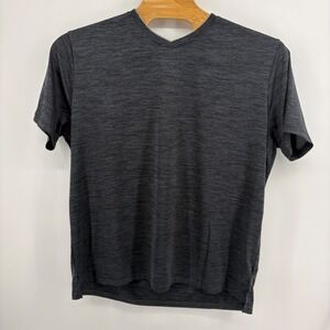 Liberty Pro T-Shirt Mens XXL Charcoal Gray Excellent Athletic Space Dye V-Neck